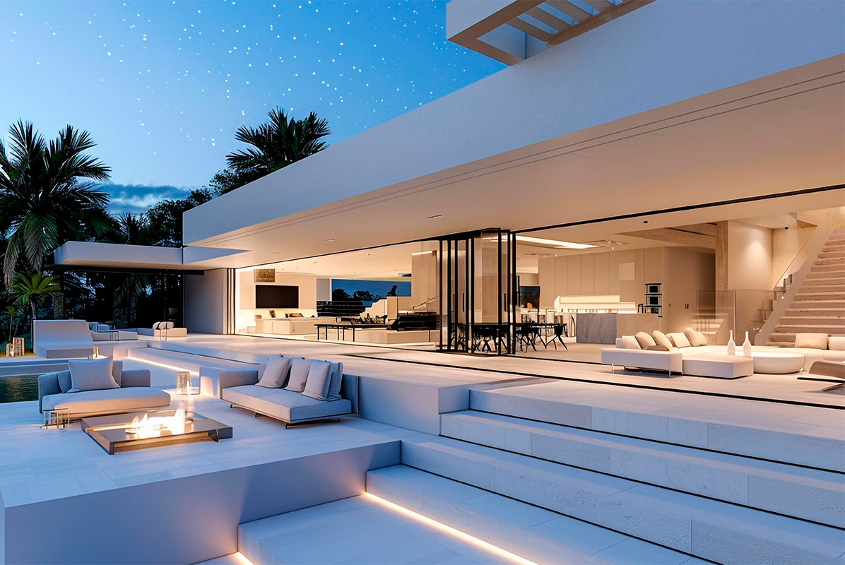 Sala de estar moderna